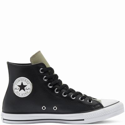 Converse Digital Terrain Faux Leather Chuck Taylor All Star - Miesten Saappaat - Mustat